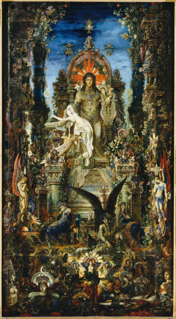 ギュスターヴ・モロー『ユピテルとセメレ』1894年-1895年