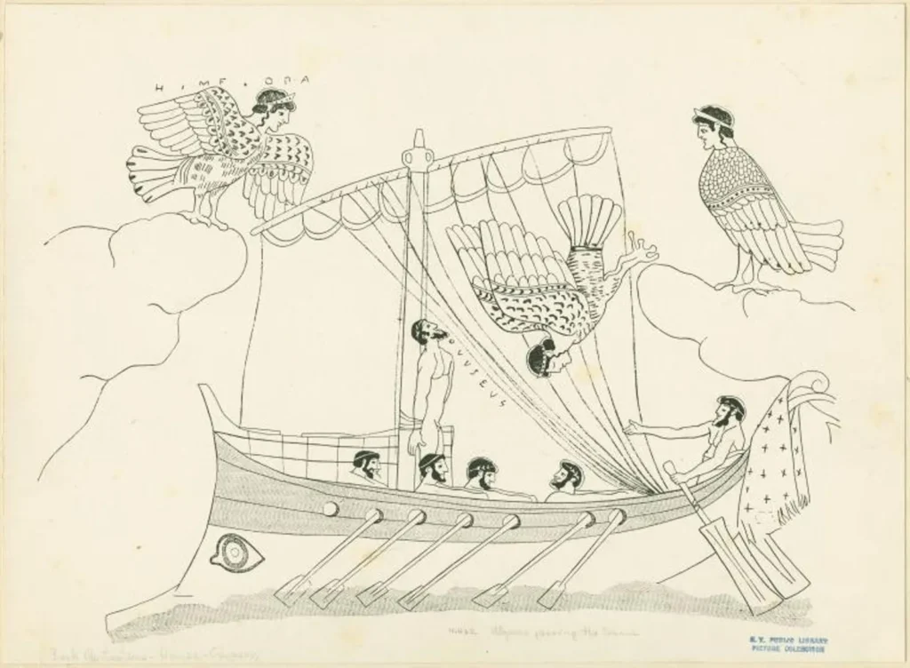 Ulysses passing the sirens