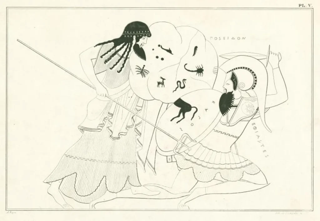 ネプチューンと巨人エフィアルテス1844年-1861年