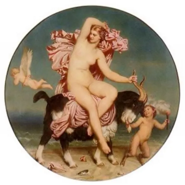 チャールズ・グレール『アフロディーテ・パンデモス』1854年