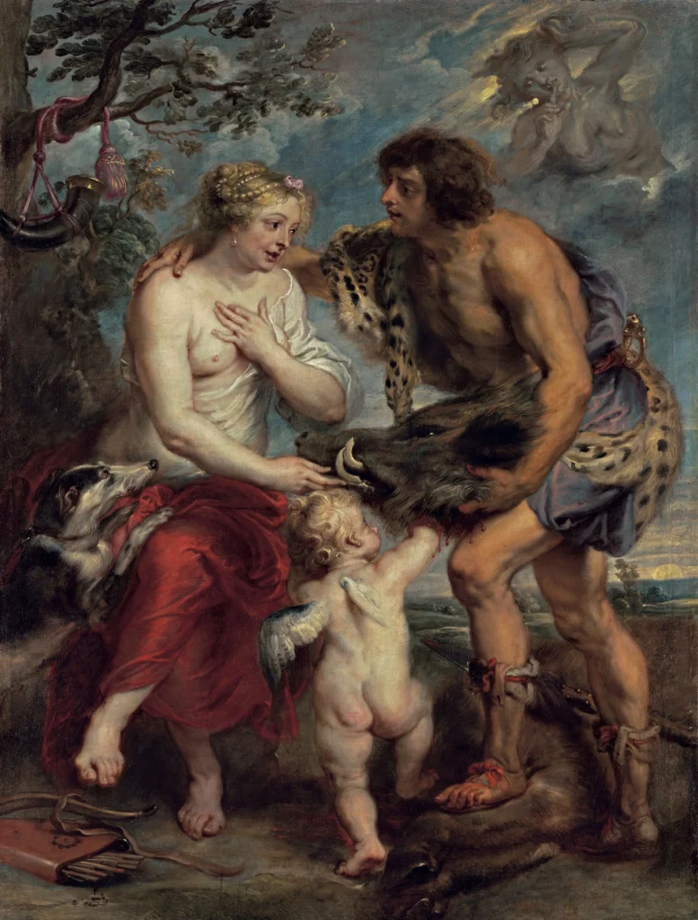ピーテル・パウル・ルーベンス『メレアグロスとアタランテ』1635年頃