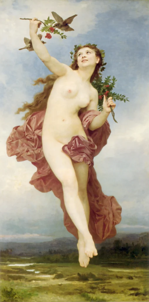 ウィリアム・アドルフ・ブーグロー『ヘメラ』1884年