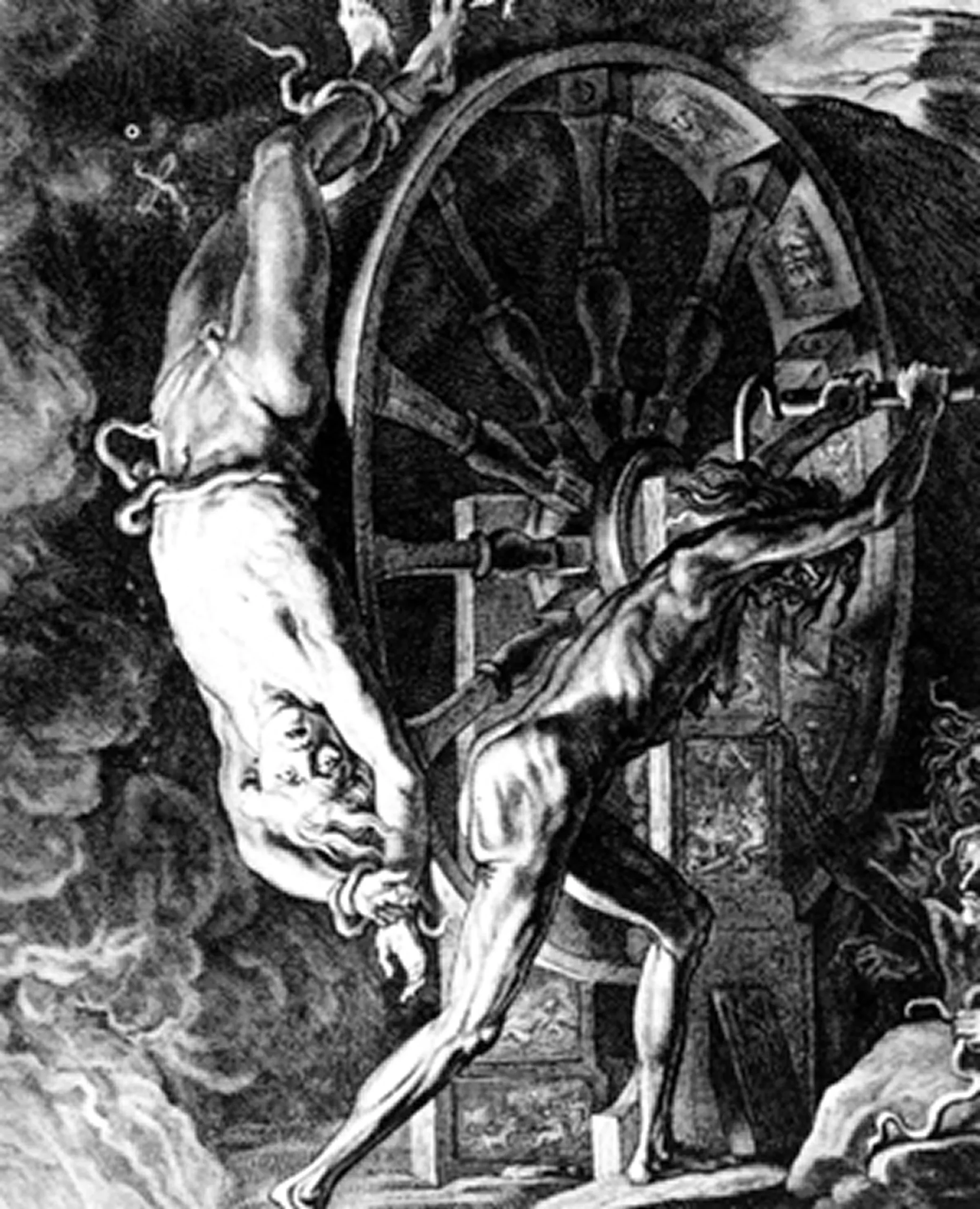 『タルタロスで罰せられるイクシーオーン』作者・年代不明