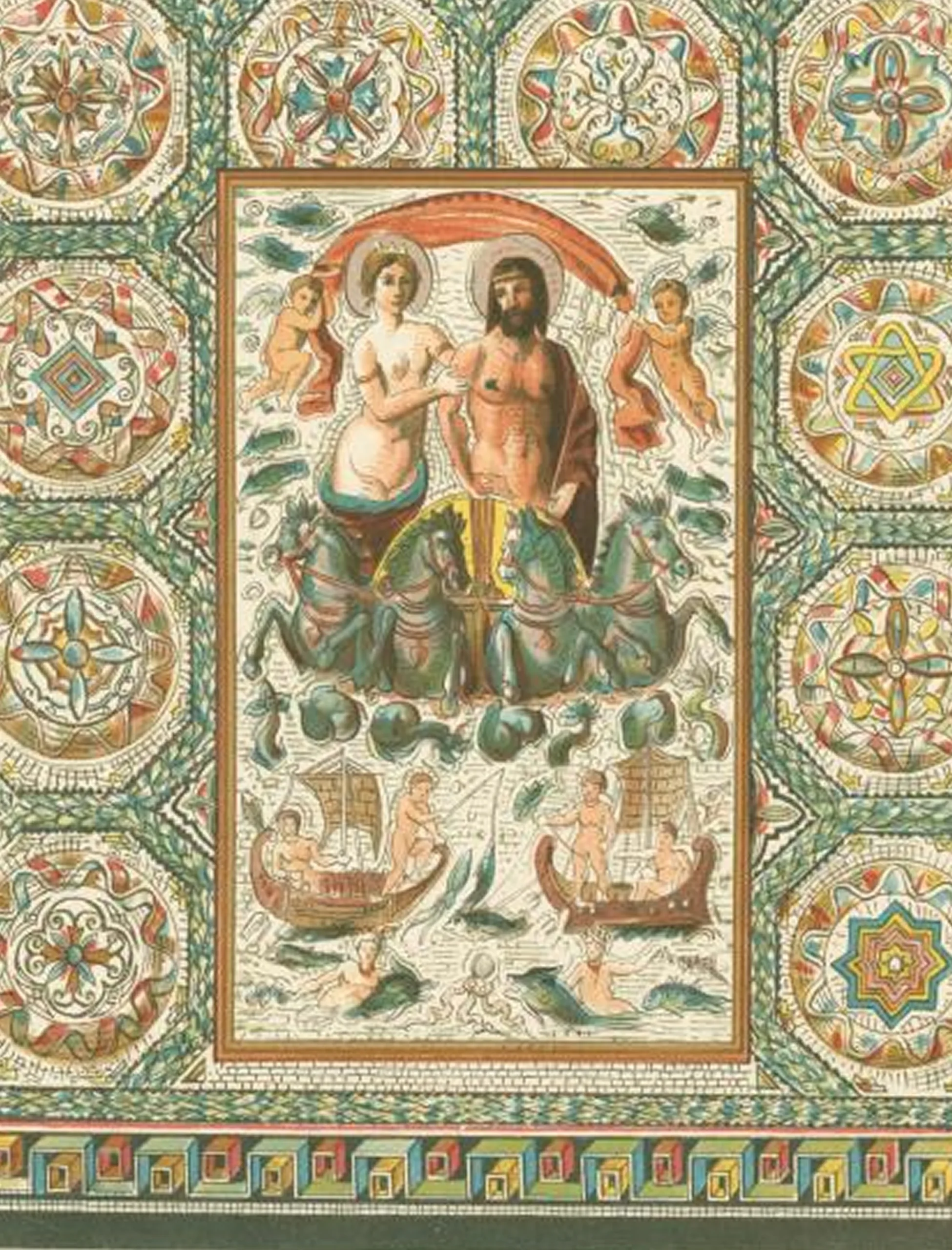 Fraillery『Neptune and Amphitrite』1890年