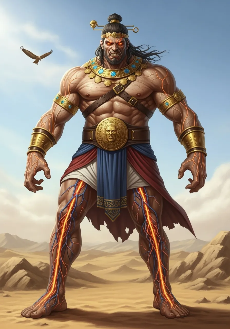 リビアの巨人王アンタイオス