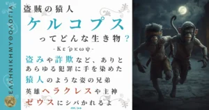 盗賊の猿人ケルコプス