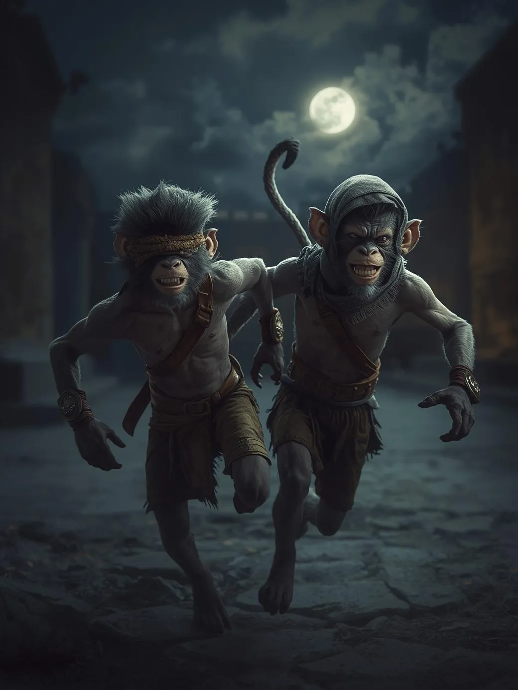 盗賊の猿人ケルコプス