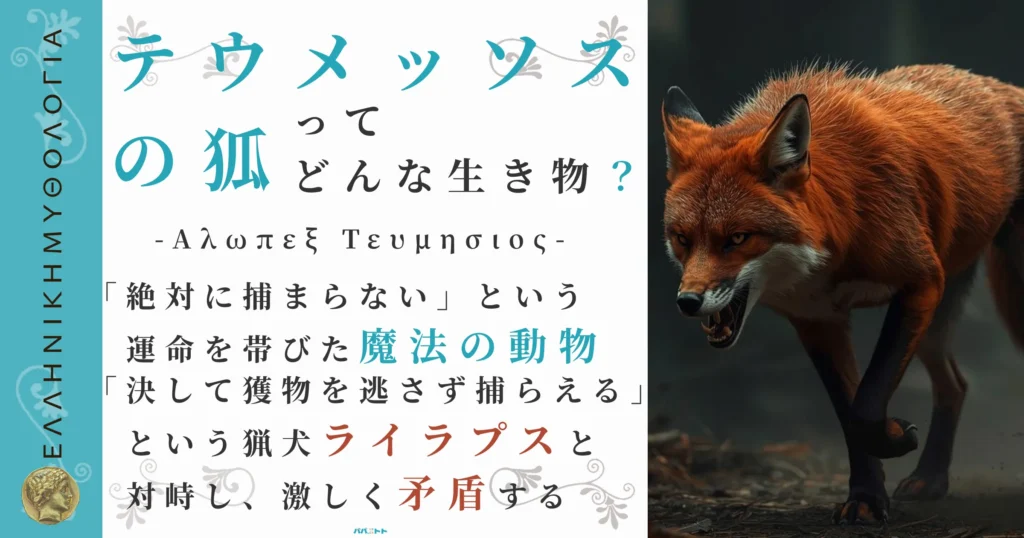 テウメッソスの狐