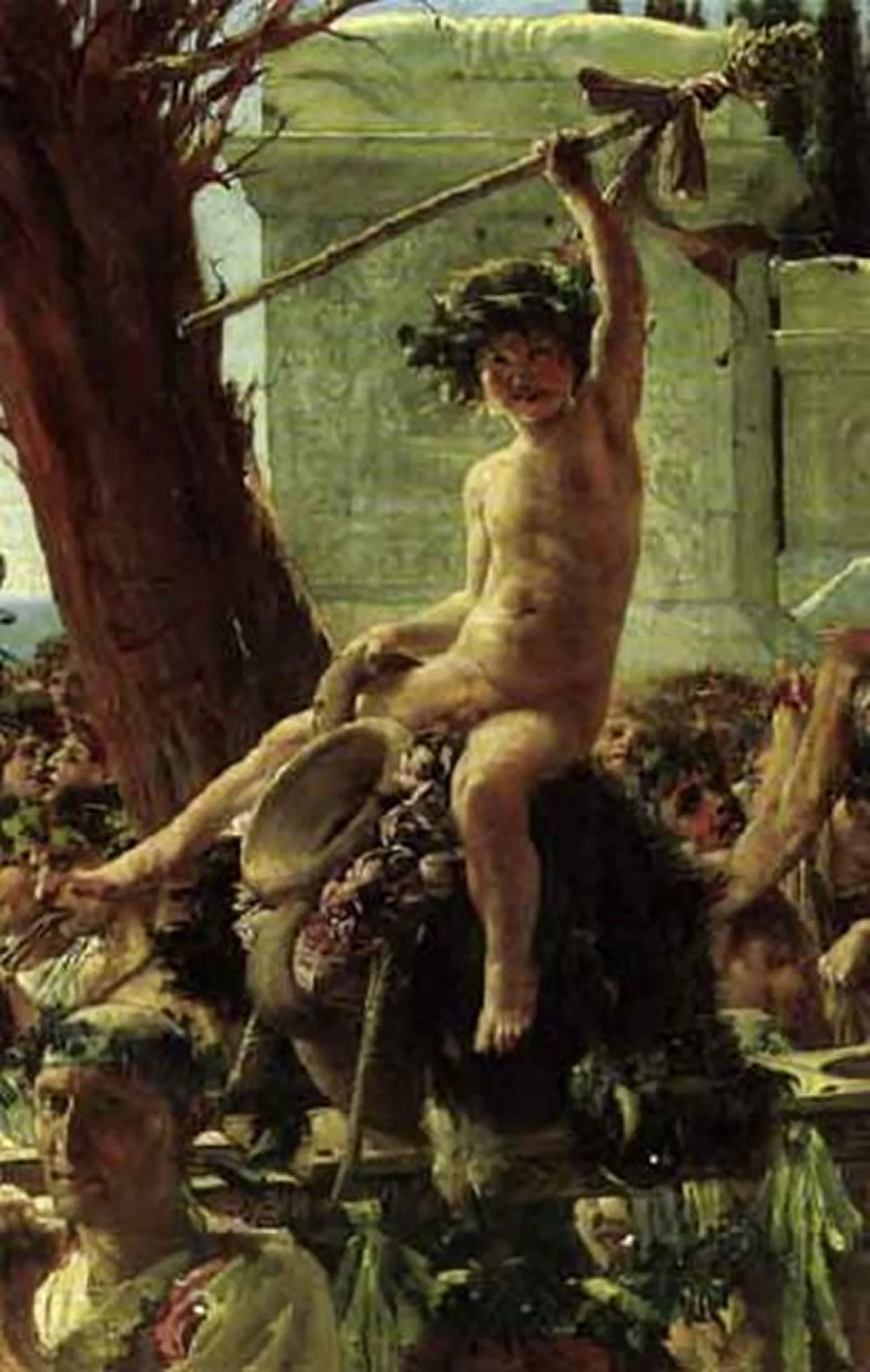 John Reinhard Weguelin『バッコスの勝利』1882年