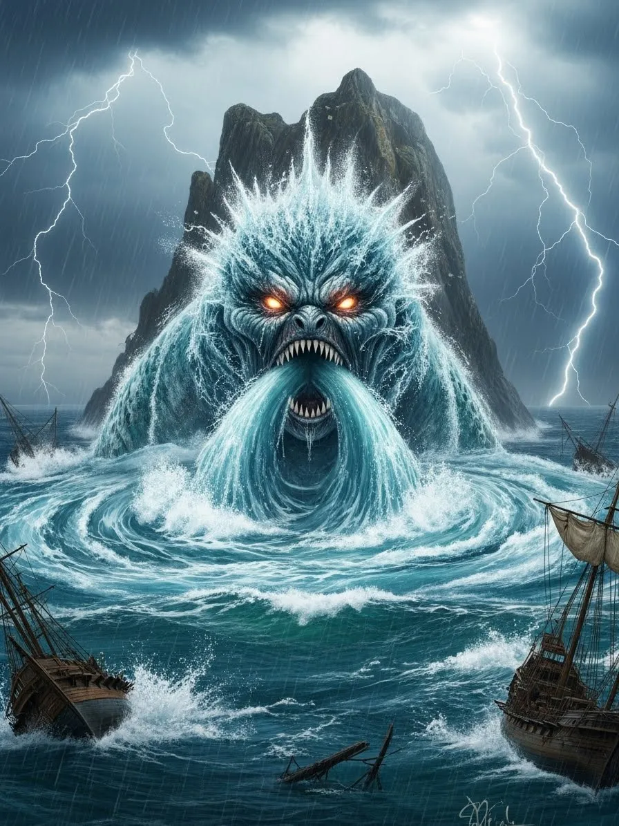 渦潮の怪物カリュブディス