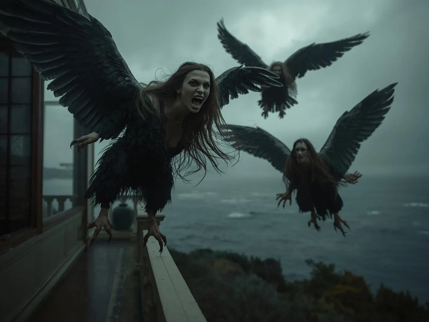 人面の鳥ハルピュイア