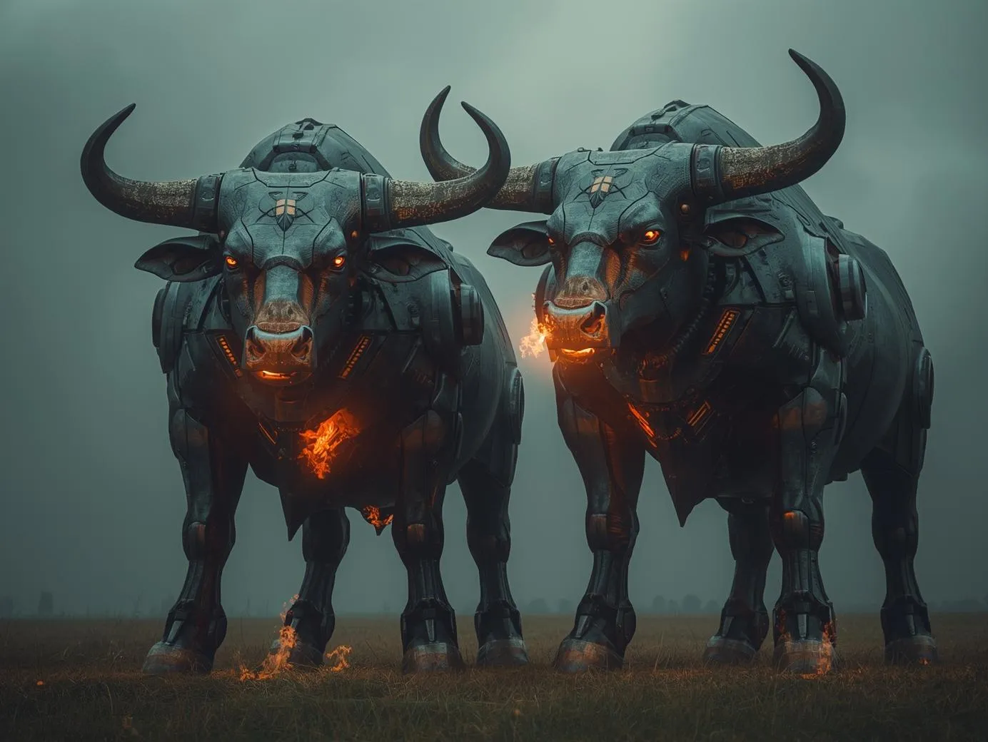 青銅製四足歩行型制圧用兵器カルコタウロイ