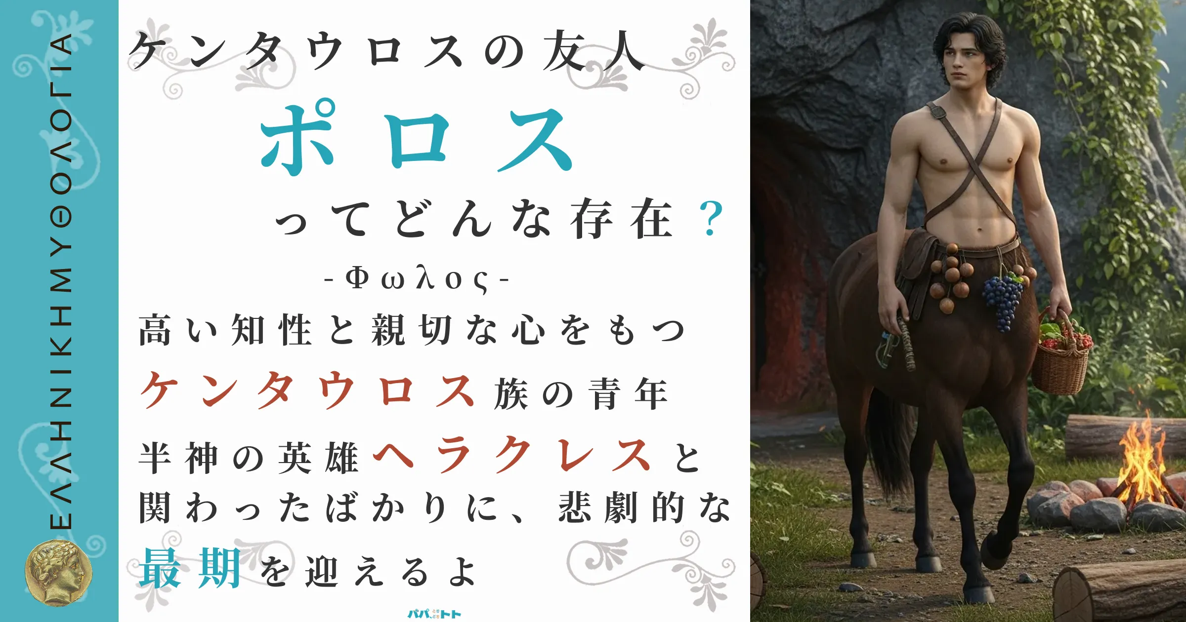 ケンタウロスの友人ポロス