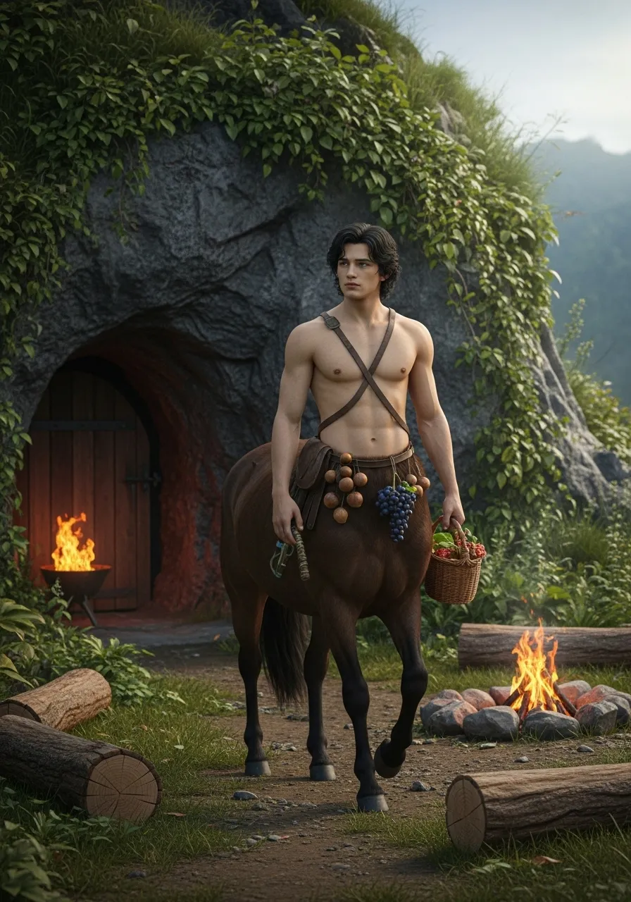 ケンタウロスの友人ポロス