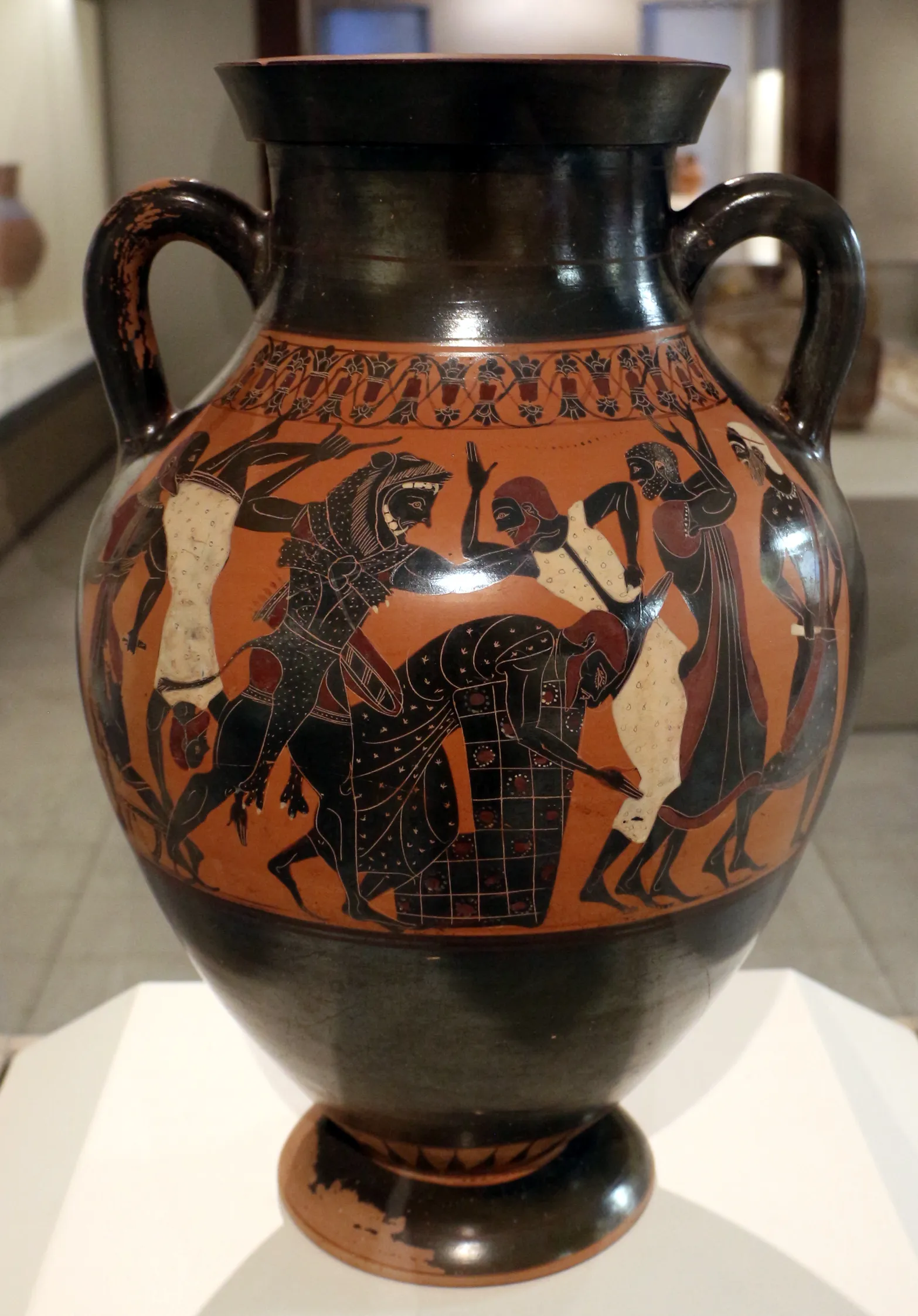 シンシナティ美術館の古美術品「ヘラクレスとブシリス」