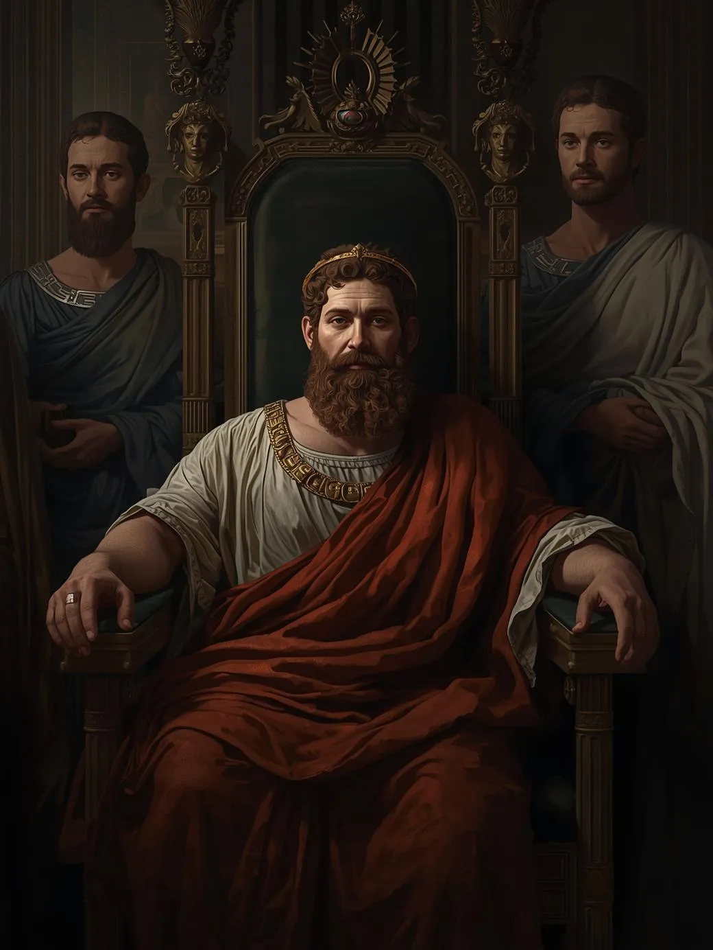 パイアキアの王アルキノオス