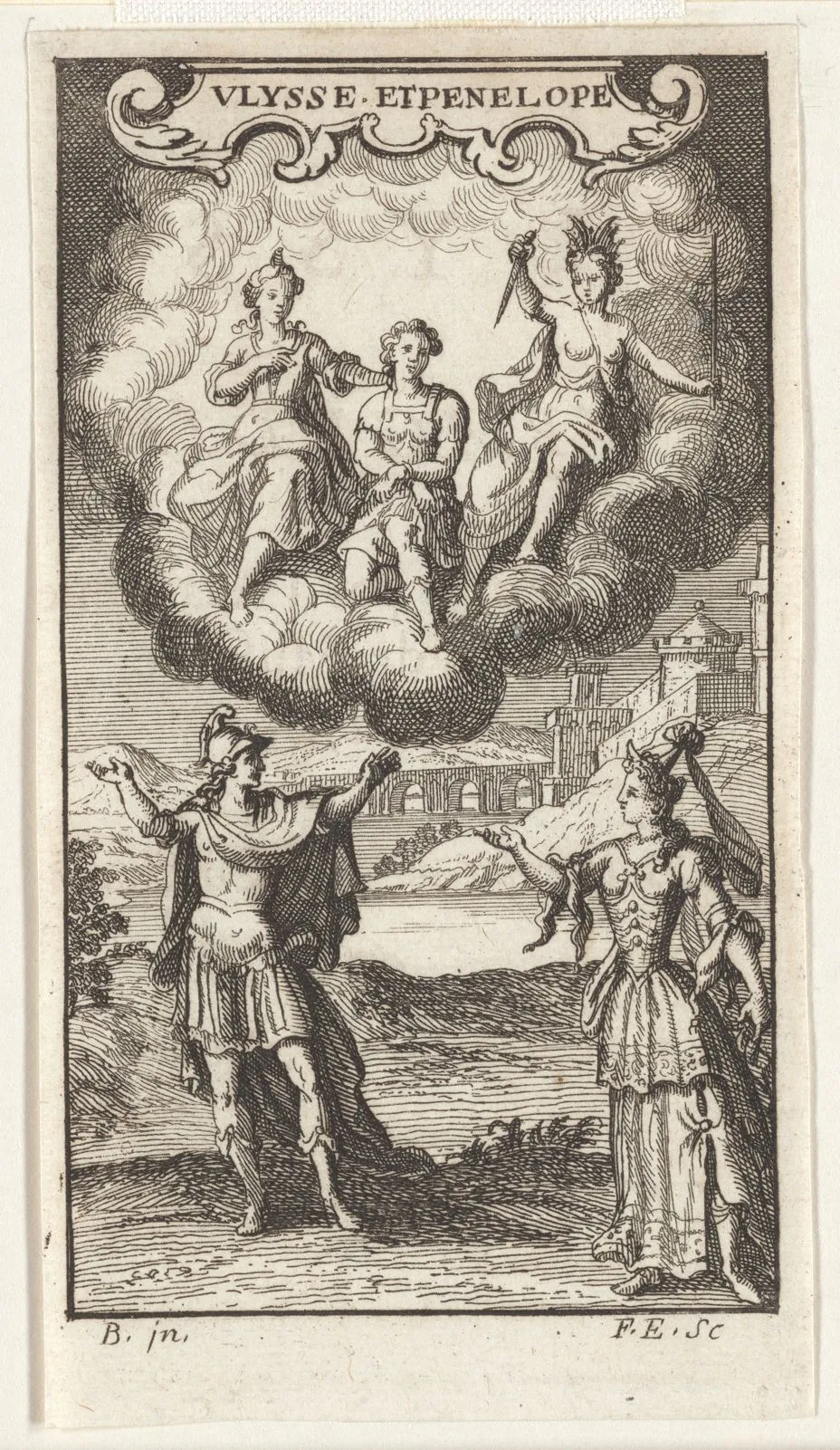 エルティンガー、フランツ『ユリスとペネロペ』1706年