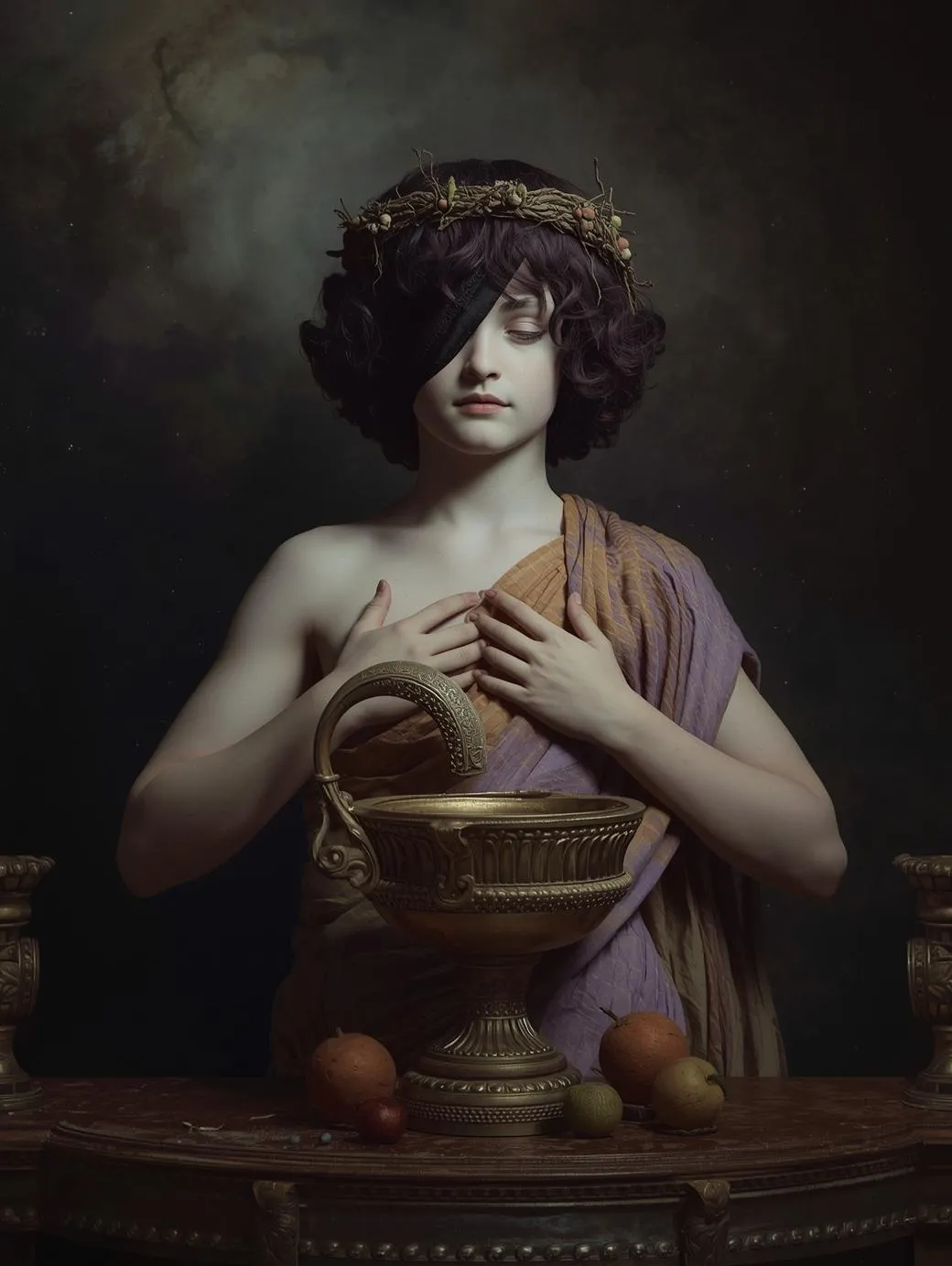 富と収穫の神プルトゥス