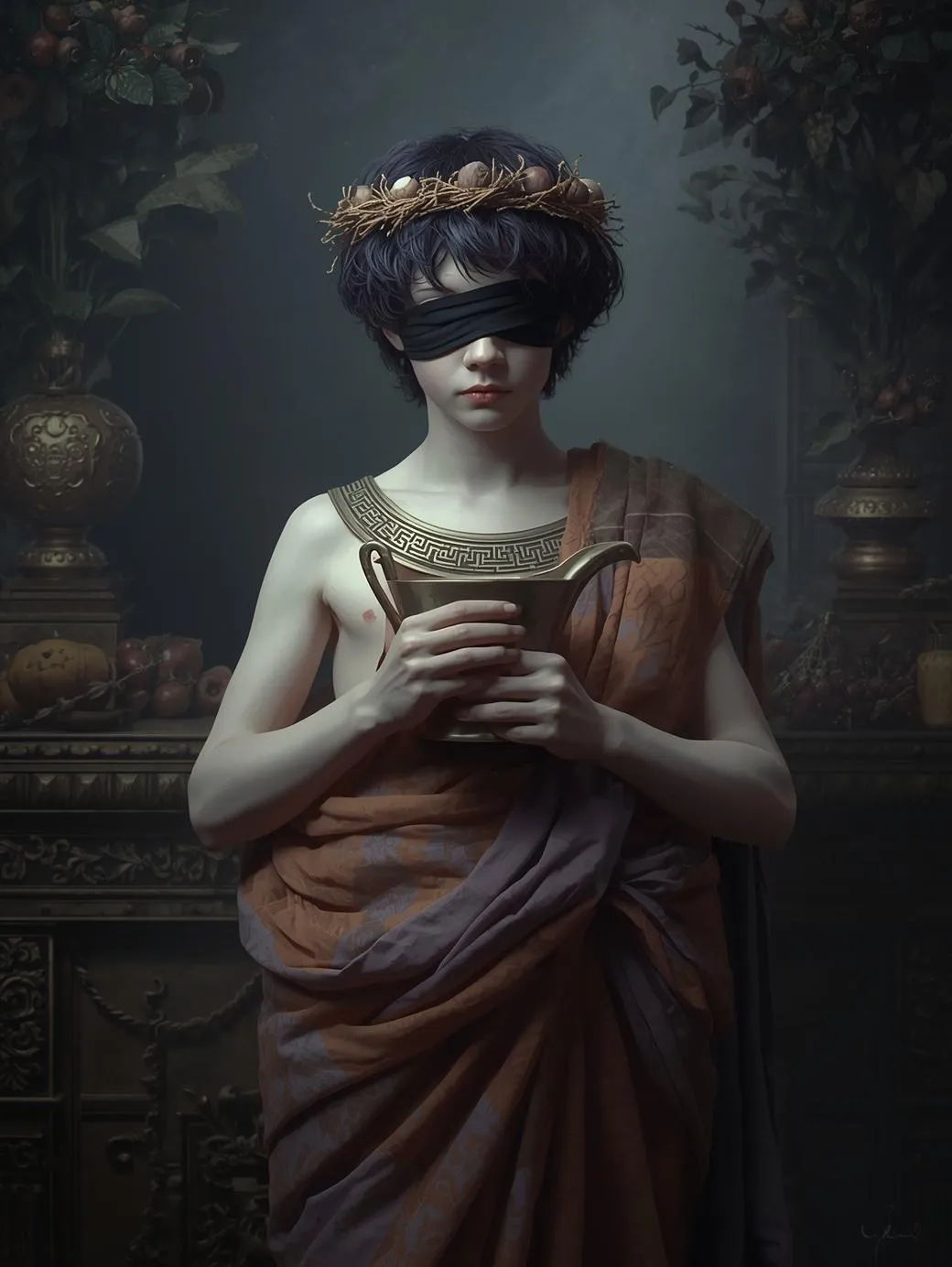 富と収穫の神プルトゥス