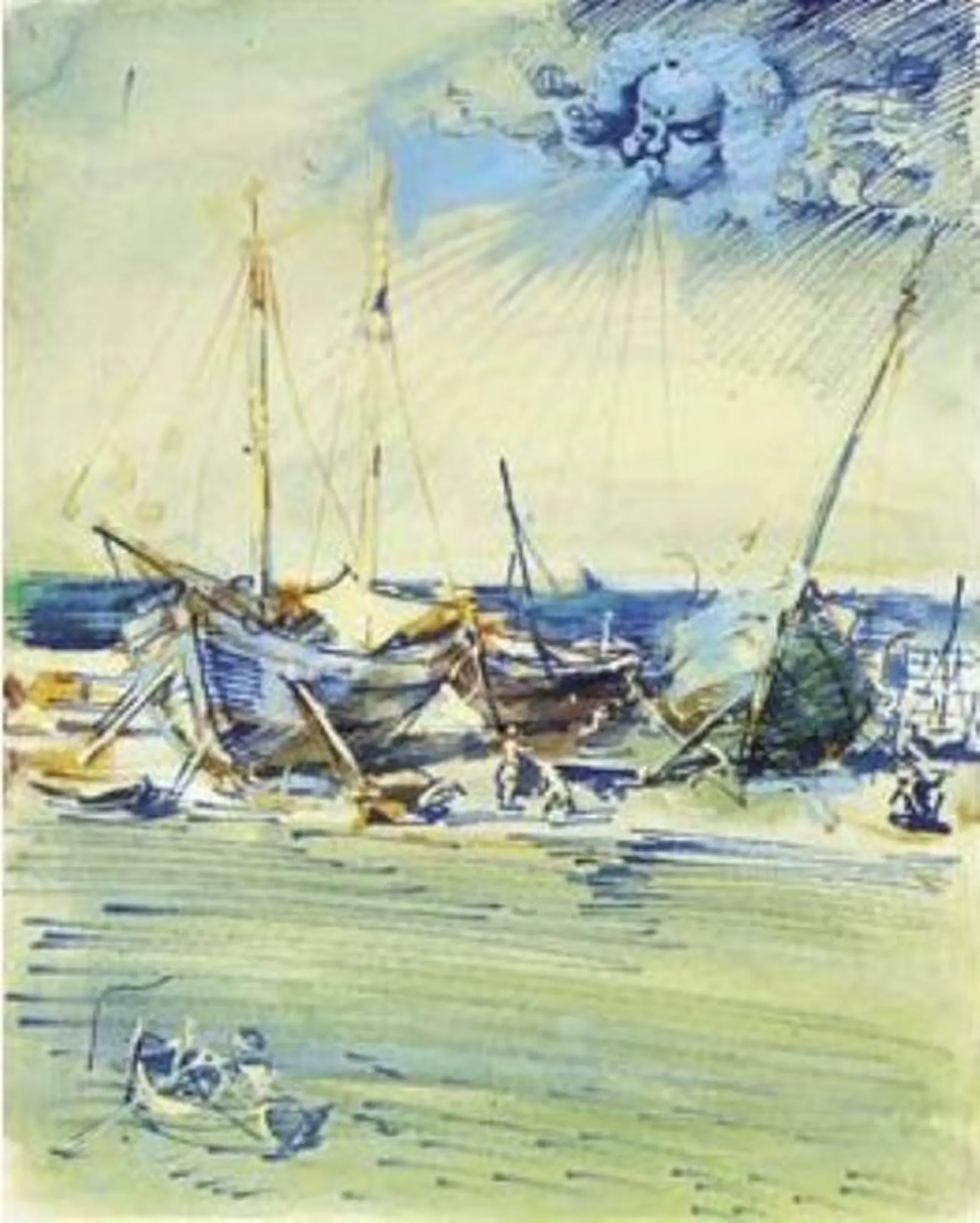 アレクサンドル・ヤコヴレフ『アイオロス』年代不明