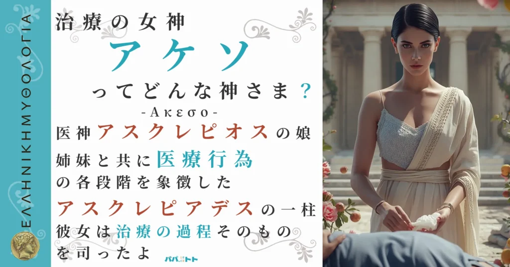 治療の女神アケソ