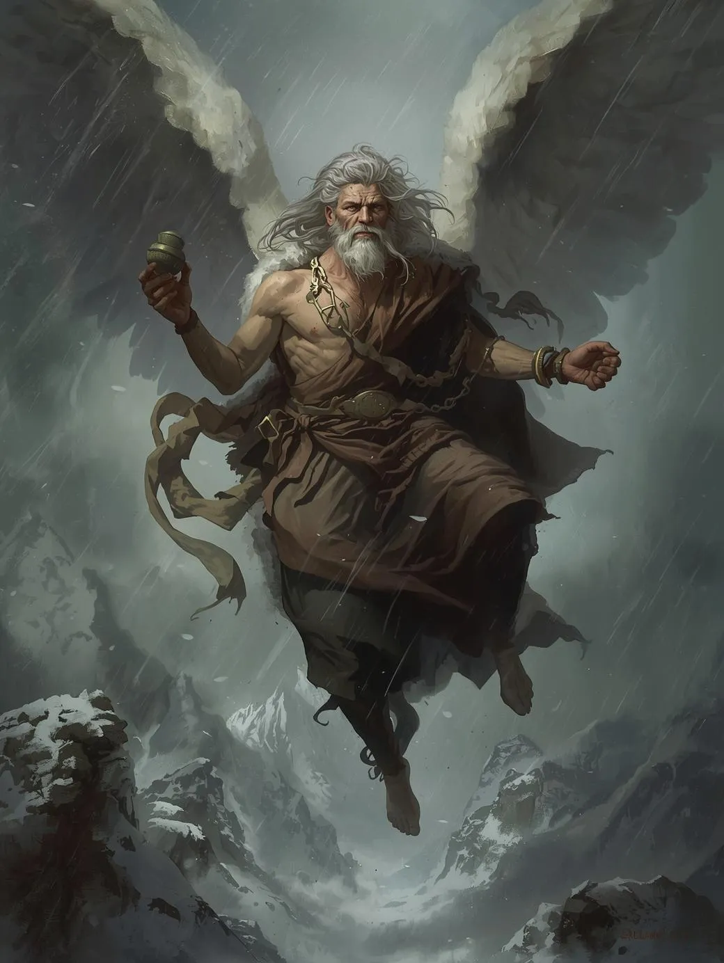 北風の神ボレアス