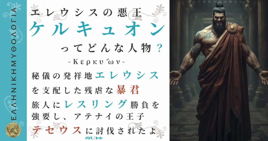 エレウシスの悪王ケルキュオン