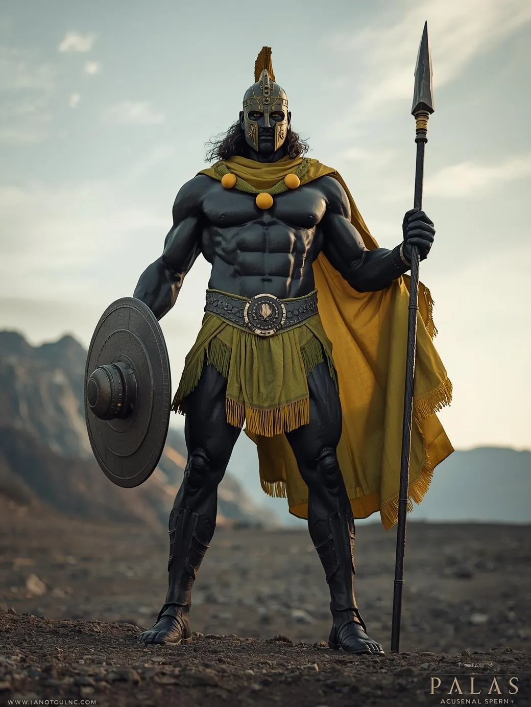 戦闘と武芸の神パラス