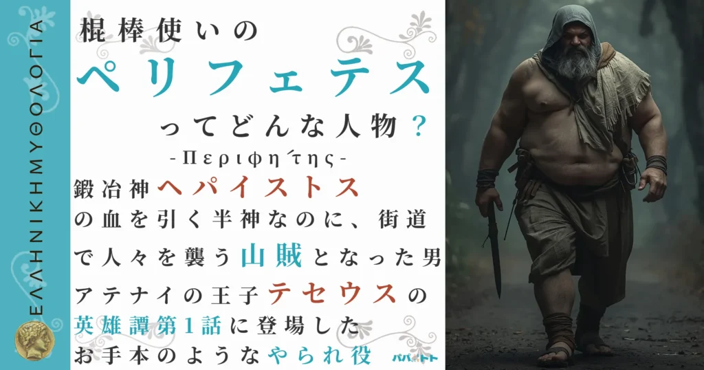 棍棒使いのペリフェテス