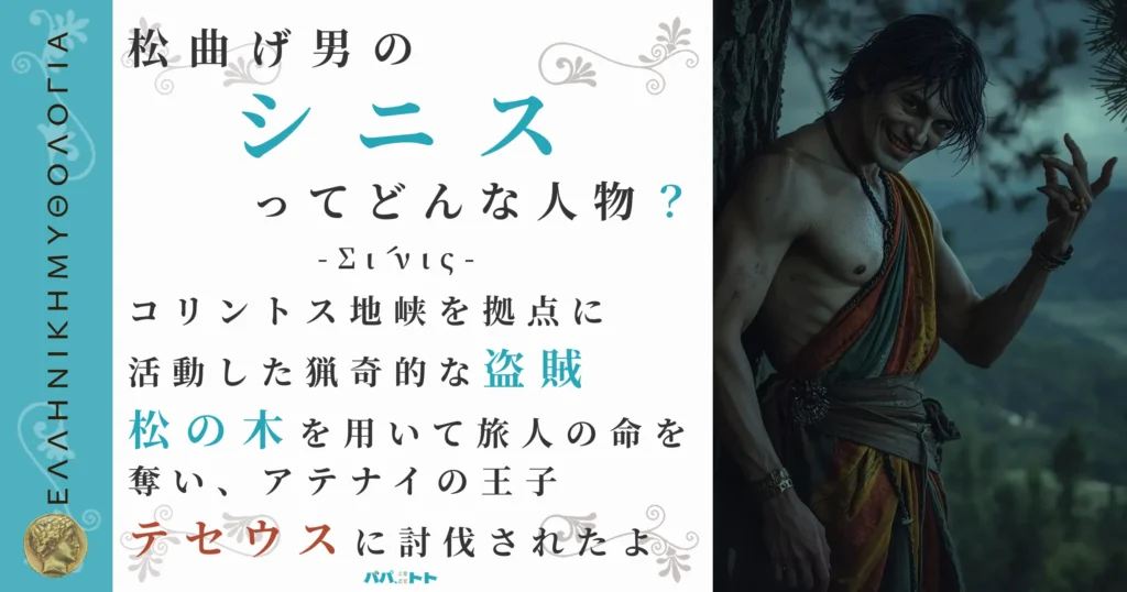 松曲げ男のシニス