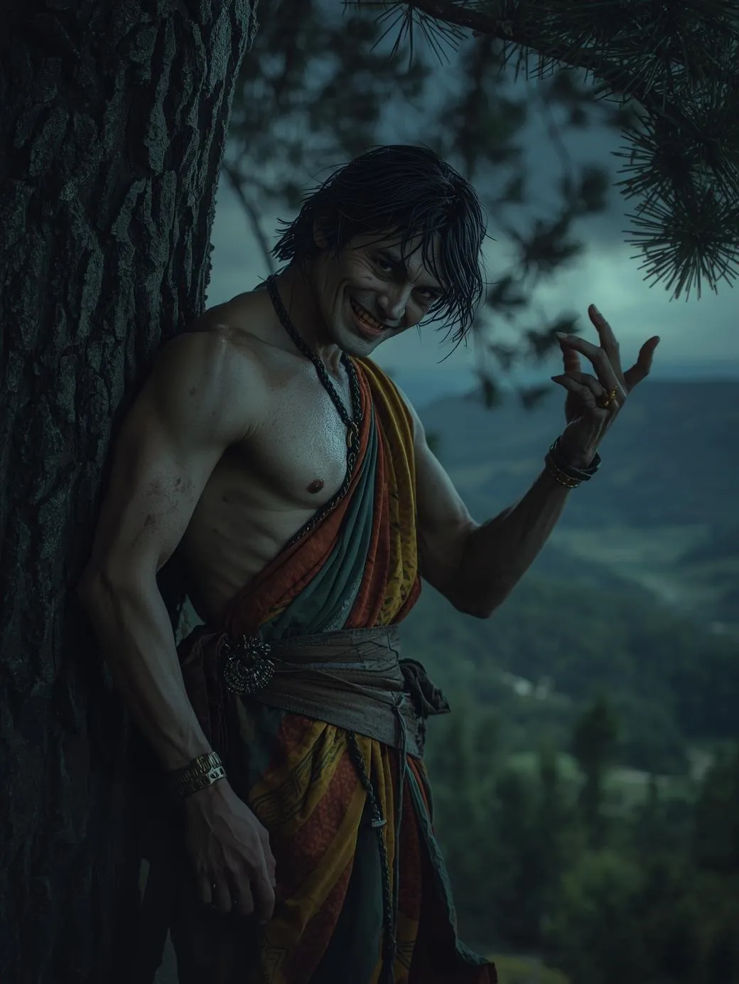 松曲げ男のシニス