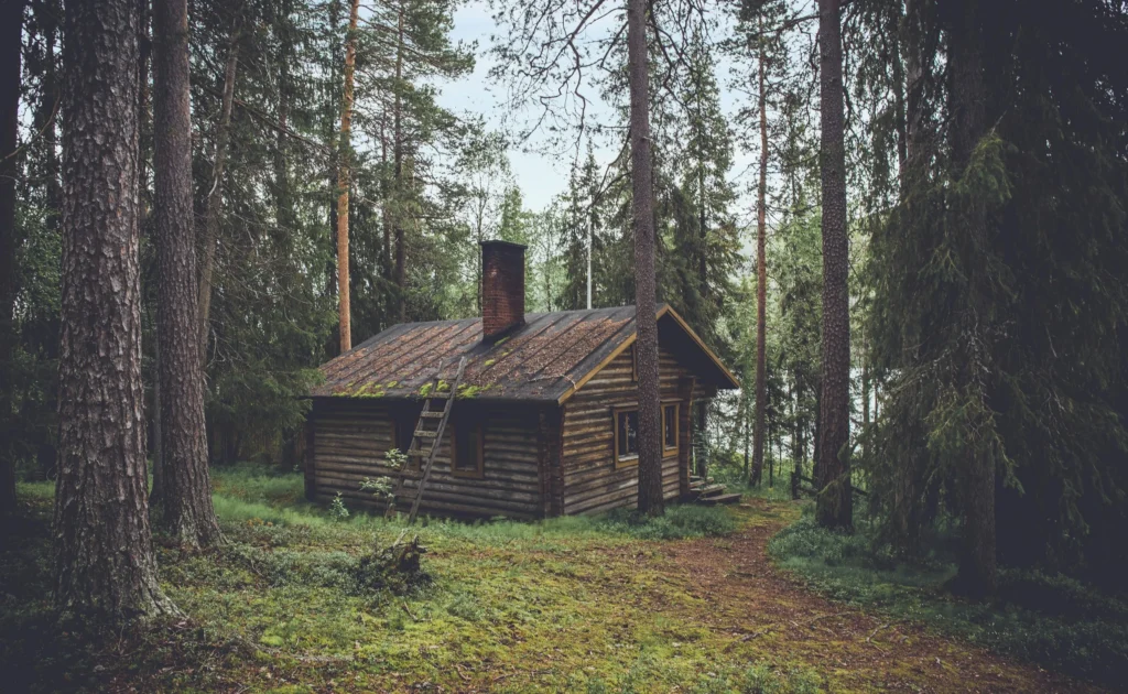 森の小屋のイメージ