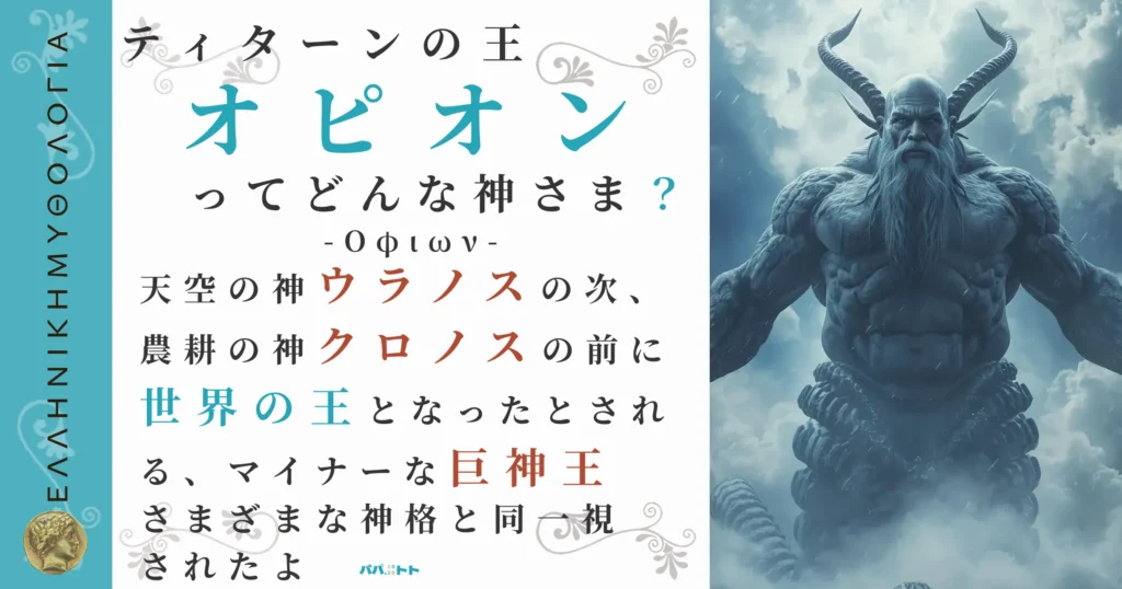 ティターンの王オピオン