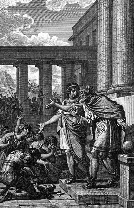 ジャン=ミシェル・モロー・ル・ジューヌ『アイアコスとテラモン』1741年-1814年