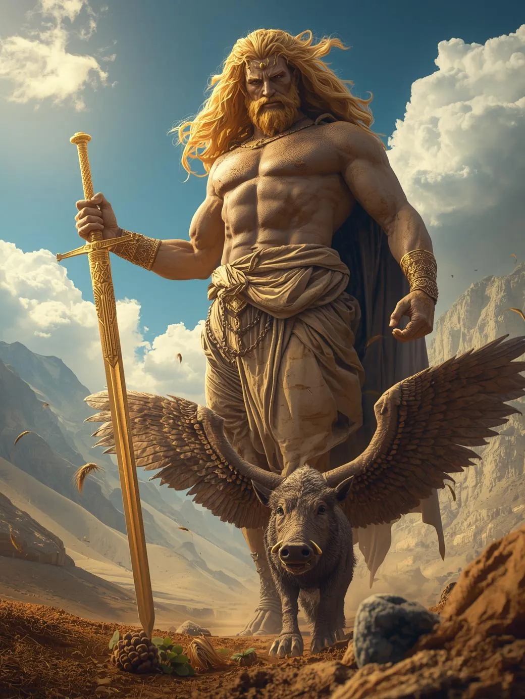 黄金の巨人クリュサオール