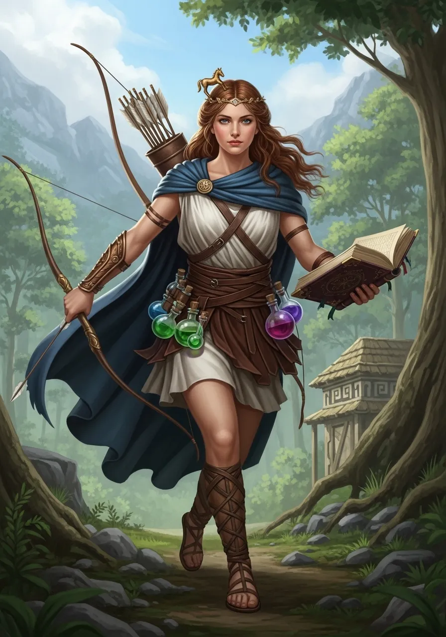 予言の精霊メラニッペ