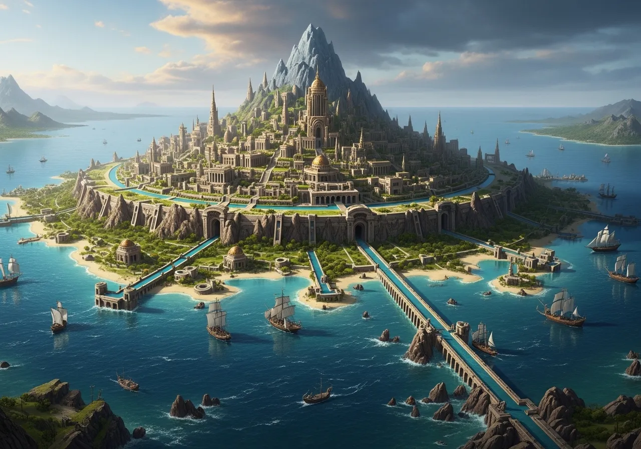 伝説の島アトランティス