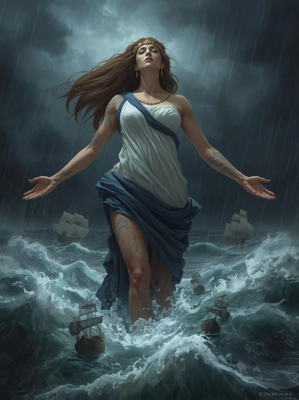 嵐の女神キュモポレイア