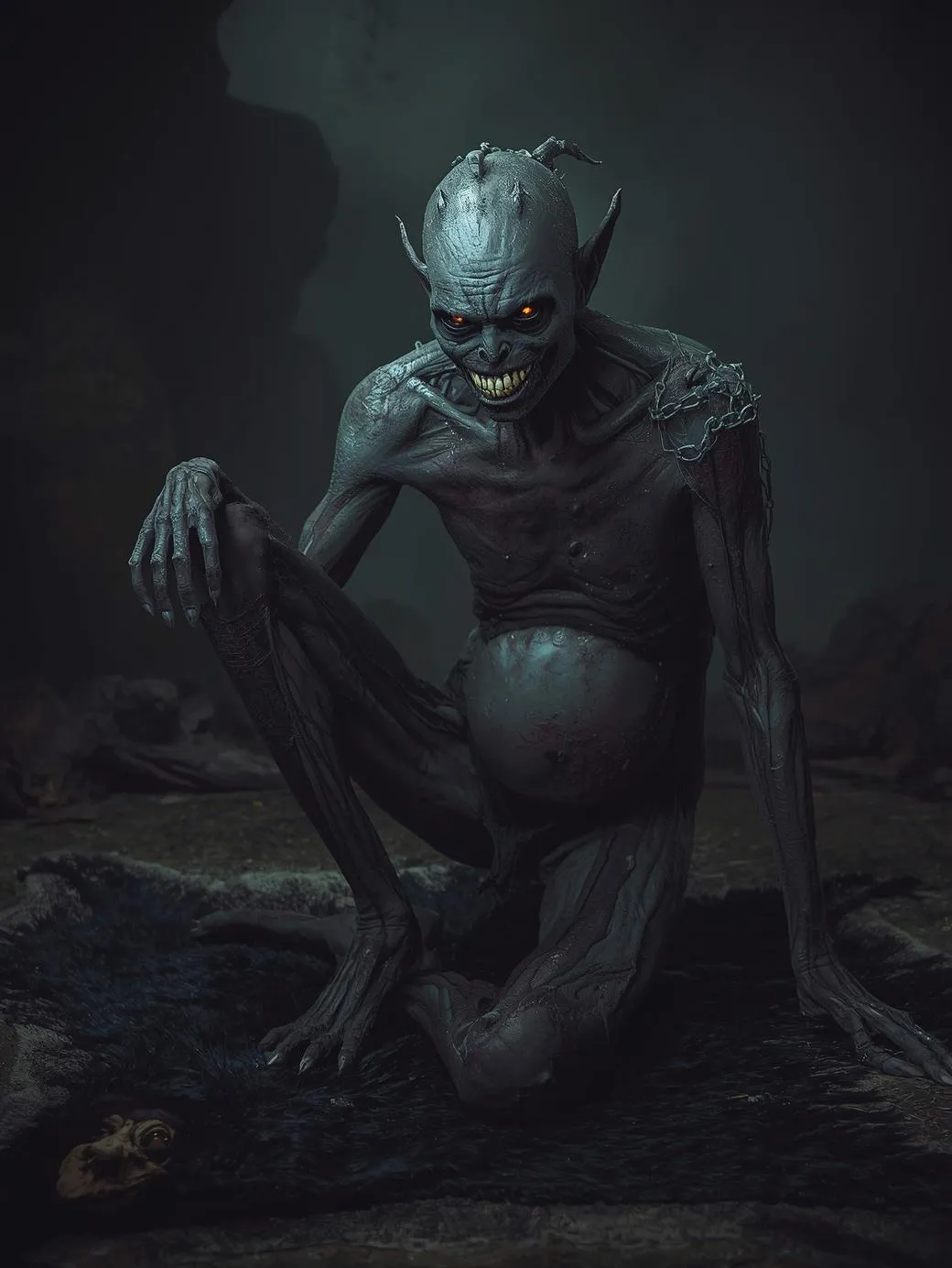 人喰いの怪物エウリュノモス