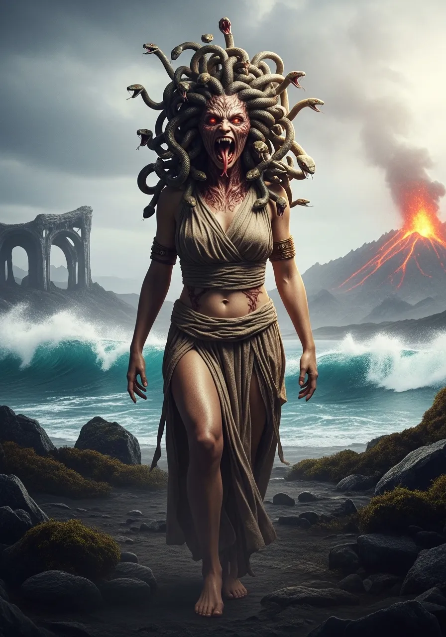 太古の怪物ゴルゴン・エクス