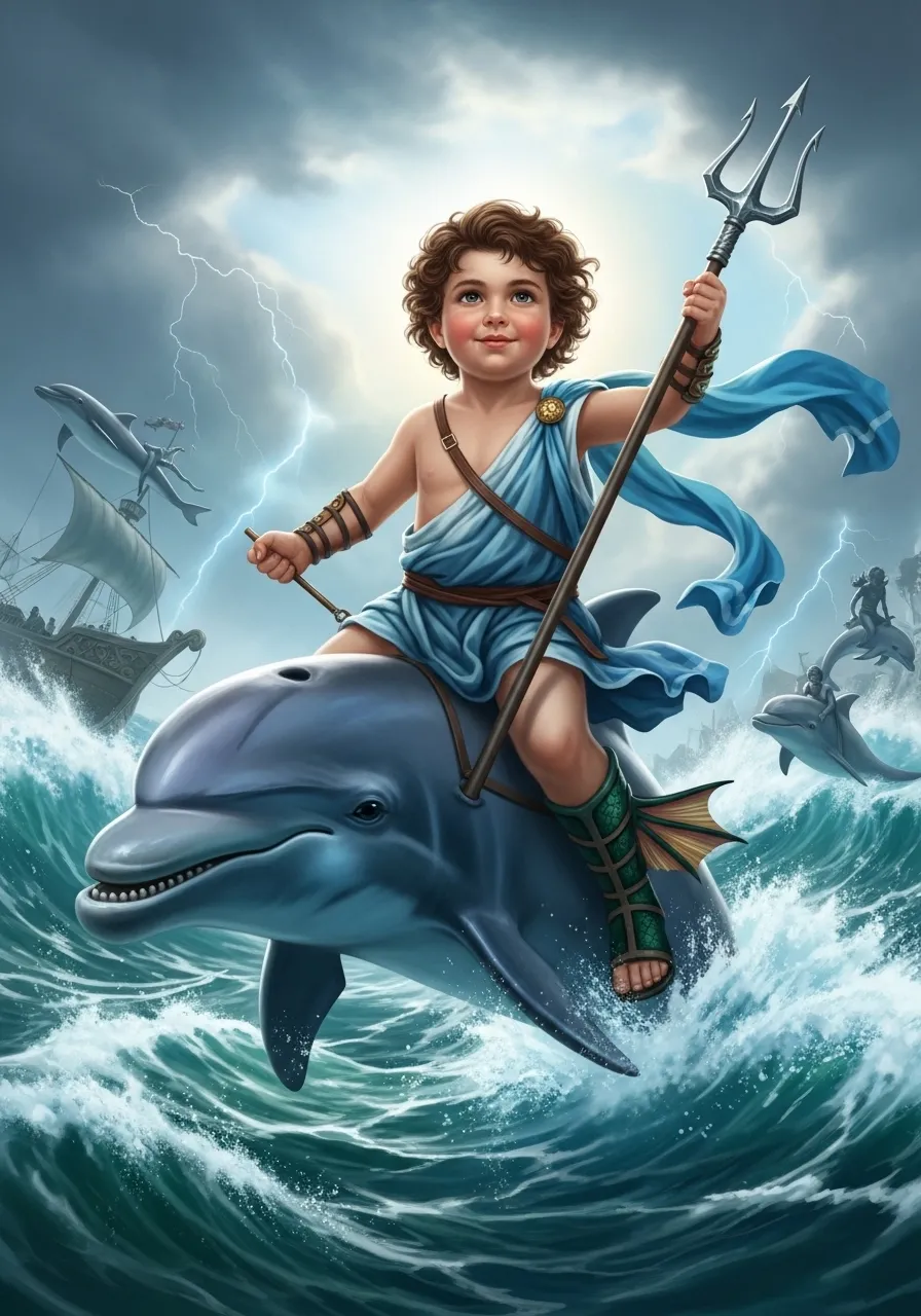 海の少年神パライモン