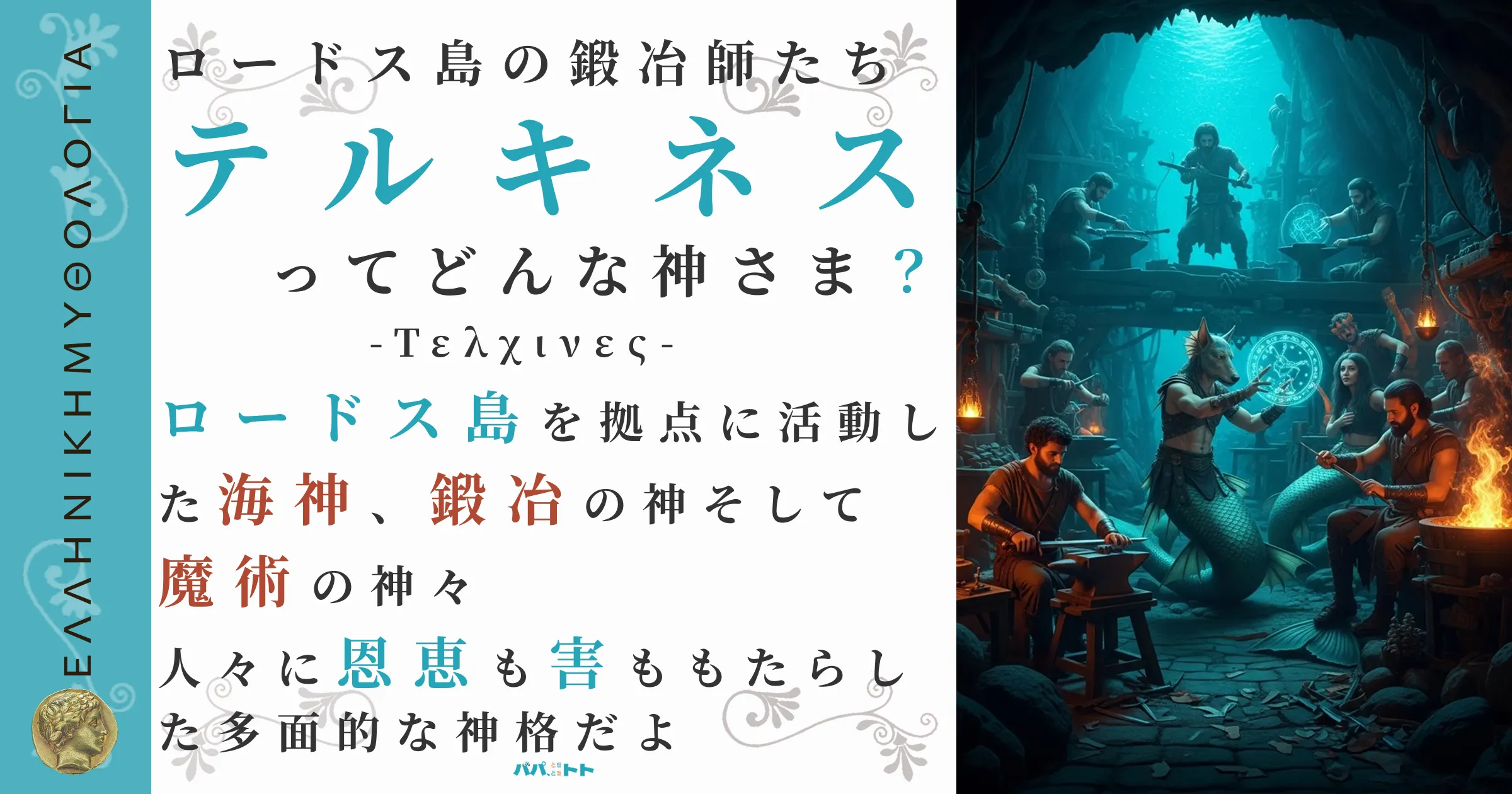 ロードス島の鍛冶師たちテルキネス
