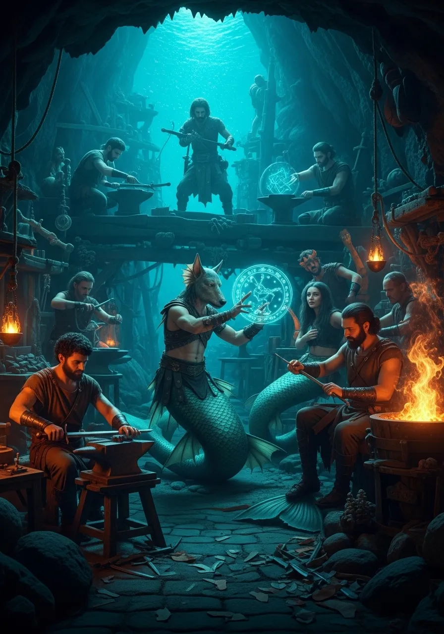 ロードス島の鍛冶師たちテルキネス